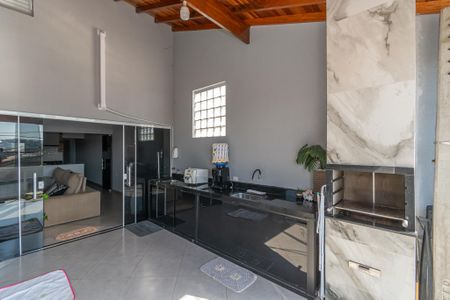 Varanda Gourmet de casa à venda com 2 quartos, 160m² em Parque Residencial Salerno (nova Veneza), Sumaré