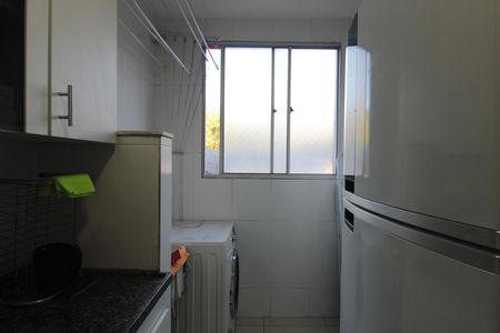 Cozinha e Área de Serviço de apartamento para alugar com 2 quartos, 42m² em São Francisco, Belo Horizonte