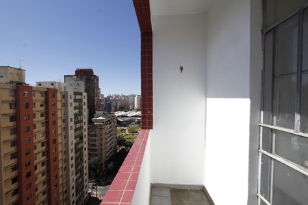 Varanda da Sala de apartamento para alugar com 2 quartos, 100m² em Barro Preto, Belo Horizonte