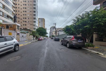 Vista da Rua de apartamento para alugar com 1 quarto, 50m² em Canto do Forte, Praia Grande