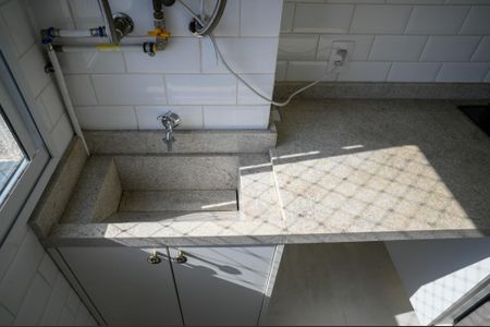 Área de Serviço de apartamento para alugar com 2 quartos, 42m² em Jardim Santa Emilia, São Paulo