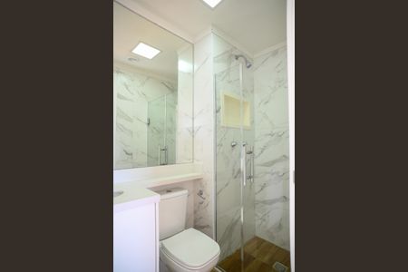 Banheiro de apartamento para alugar com 2 quartos, 42m² em Jardim Santa Emilia, São Paulo