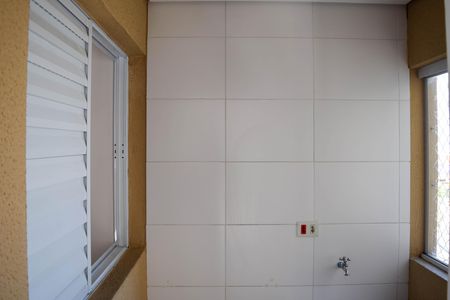 Área de Serviço de apartamento para alugar com 2 quartos, 40m² em Chácara Seis de Outubro, São Paulo