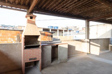 Área gourmet e terraço de casa para alugar com 2 quartos, 70m² em Vila Izabel, Guarulhos
