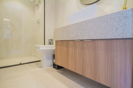 Studio à venda com 32m², 1 quarto e 1 vaga Studio à venda com 32m², 1 quarto e 1 vagaBanheiro