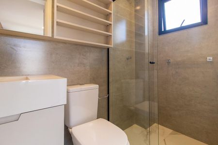 Studio à venda com 27m², 1 quarto e sem vaga Studio à venda com 27m², 1 quarto e sem vagaBanheiro
