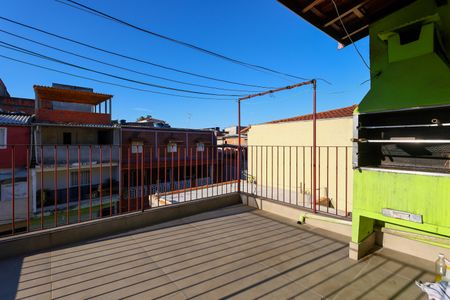 Terraço do Quarto 1 de casa para alugar com 2 quartos, 80m² em Jardim Record, Taboão da Serra