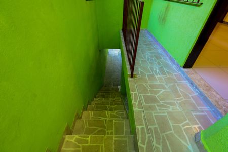Área externa de casa para alugar com 2 quartos, 80m² em Jardim Record, Taboão da Serra