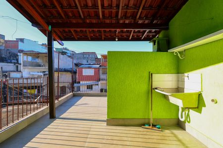 Casa para alugar com 80m², 2 quartos e 1 vaga Casa para alugar com 80m², 2 quartos e 1 vagaTerraço do Quarto 1