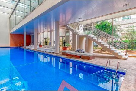 Área comum - Piscina de apartamento para alugar com 1 quarto, 62m² em Itaim Bibi, São Paulo
