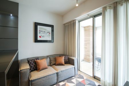 Sala de apartamento para alugar com 1 quarto, 62m² em Itaim Bibi, São Paulo