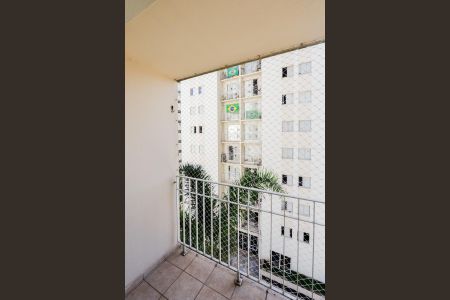 Varanda da sala de apartamento para alugar com 2 quartos, 55m² em Jardim Aeroporto, São Paulo