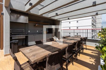 Área comum - Churrasqueira de apartamento à venda com 2 quartos, 34m² em Barra Funda, São Paulo