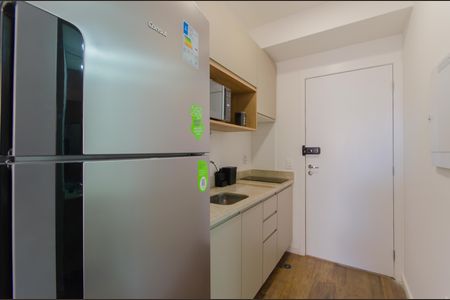 Studio para alugar com 35m², 1 quarto e sem vaga Studio para alugar com 35m², 1 quarto e sem vagaCozinha