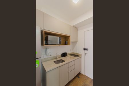 Studio para alugar com 35m², 1 quarto e sem vaga Studio para alugar com 35m², 1 quarto e sem vagaCozinha
