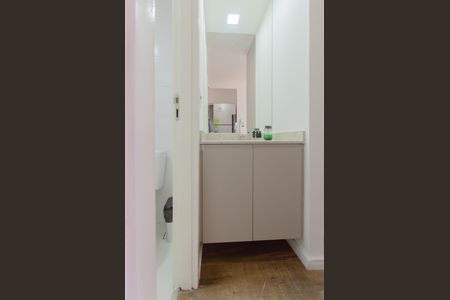 Studio para alugar com 35m², 1 quarto e sem vaga Studio para alugar com 35m², 1 quarto e sem vagaBanheiro