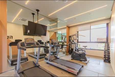 Studio para alugar com 35m², 1 quarto e sem vaga Studio para alugar com 35m², 1 quarto e sem vagaÁrea comum - Academia