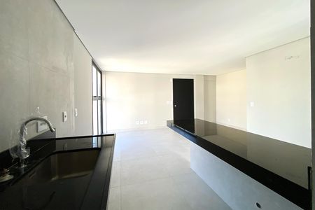 Cozinha de apartamento à venda com 2 quartos, 61m² em Santo Antônio, Belo Horizonte
