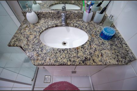 Banheiro da Suíte de apartamento para alugar com 3 quartos, 95m² em Parque Campolim, Sorocaba