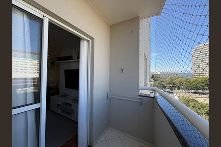Varanda da Sala  de apartamento para alugar com 3 quartos, 95m² em Parque Campolim, Sorocaba
