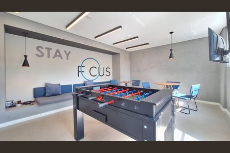 Apartamento para alugar com 27m², 1 quarto e sem vaga Apartamento para alugar com 27m², 1 quarto e sem vagaSalão de jogos