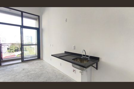 Cozinha de kitnet/studio à venda com 1 quarto, 24m² em Vila Mariana, São Paulo