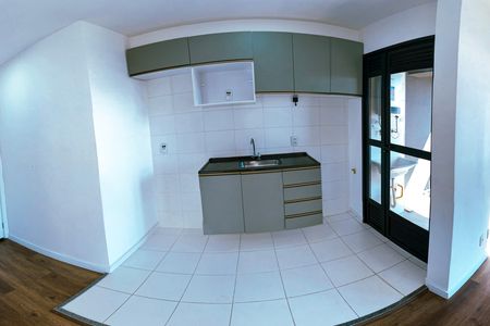 cozinha de apartamento para alugar com 2 quartos, 40m² em Umarizal, São Paulo