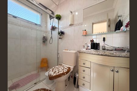Banheiro da Suíte de apartamento à venda com 3 quartos, 117m² em Centro, Jundiaí