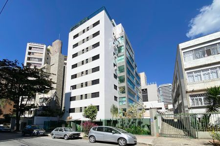 Fachada de apartamento à venda com 4 quartos, 160m² em Sion, Belo Horizonte