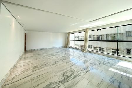 Sala de apartamento à venda com 4 quartos, 160m² em Sion, Belo Horizonte