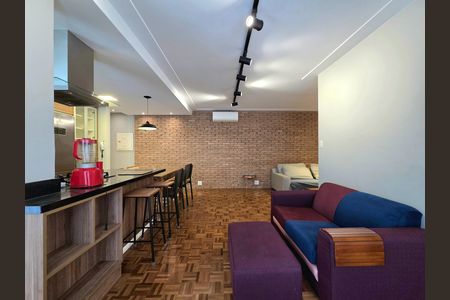 Apartamento para alugar com 84m², 1 quarto e 1 vaga Apartamento para alugar com 84m², 1 quarto e 1 vagaSala