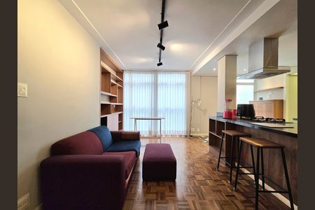 Apartamento para alugar com 84m², 1 quarto e 1 vaga Apartamento para alugar com 84m², 1 quarto e 1 vagaSala