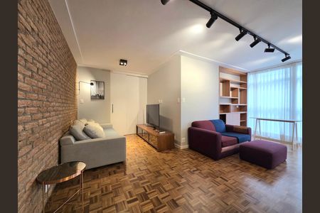 Apartamento para alugar com 84m², 1 quarto e 1 vaga Apartamento para alugar com 84m², 1 quarto e 1 vagaSala