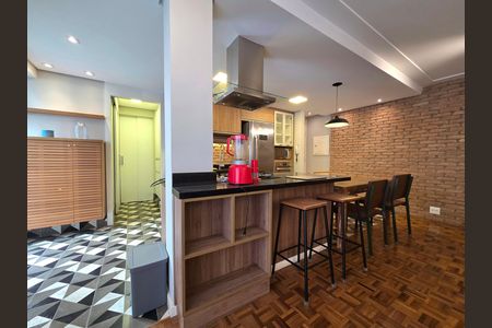Cozinha de apartamento para alugar com 1 quarto, 84m² em Jardim Paulista, São Paulo