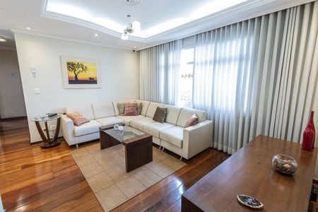 sala / 2 ambientes de apartamento à venda com 3 quartos, 88m² em Jardim Leblon, Belo Horizonte