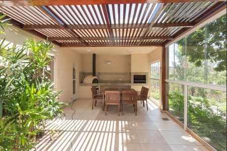Área comum - Churrasqueira de apartamento para alugar com 2 quartos, 55m² em Jardim Ipaussurama, Campinas