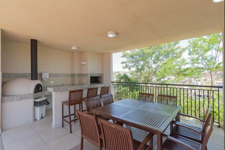 Área comum - Churrasqueira de apartamento para alugar com 2 quartos, 55m² em Jardim Ipaussurama, Campinas