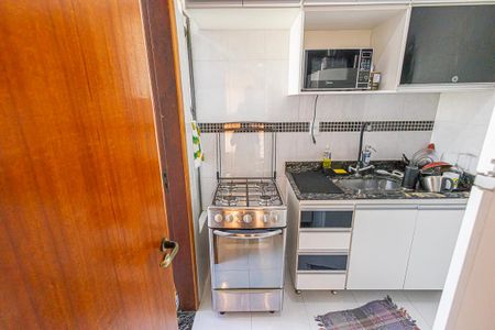 cozinha de apartamento para alugar com 2 quartos, 46m² em Santa Amelia, Belo Horizonte