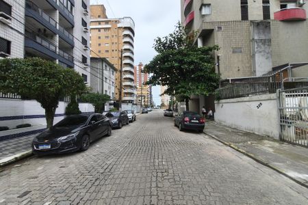 Vista da Rua de apartamento para alugar com 1 quarto, 48m² em Guilhermina, Praia Grande