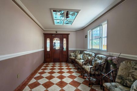 Hall de entrada de apartamento para alugar com 1 quarto, 48m² em Guilhermina, Praia Grande