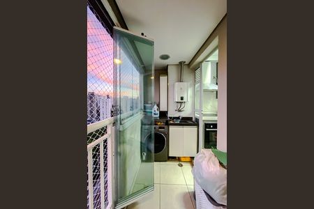 Varanda da Sala de apartamento à venda com 2 quartos, 49m² em Barra Funda, São Paulo