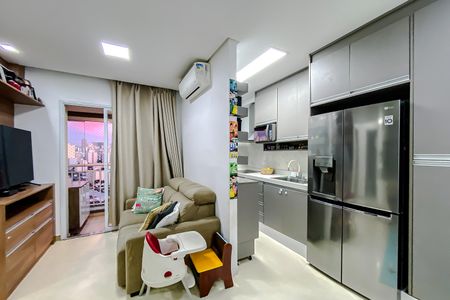 Sala de apartamento à venda com 2 quartos, 49m² em Barra Funda, São Paulo