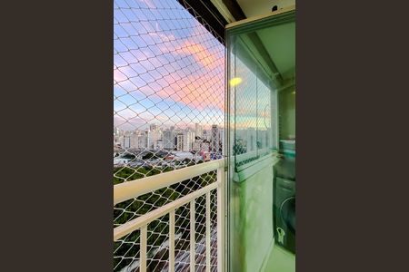Varanda da Sala de apartamento à venda com 2 quartos, 49m² em Barra Funda, São Paulo