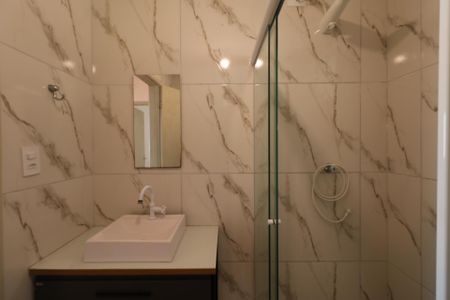 Banheiro de apartamento para alugar com 3 quartos, 110m² em Santa Maria, São Caetano do Sul