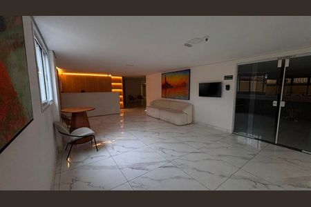 Área externa de apartamento para alugar com 2 quartos, 46m² em Parque Sao Vicente, São Vicente