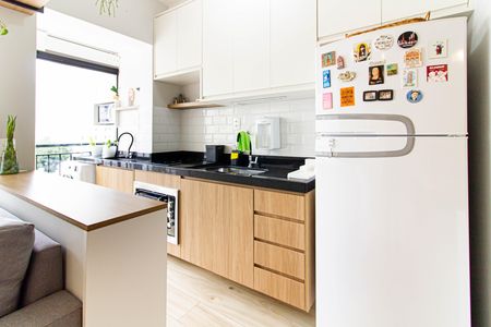 Cozinha de apartamento à venda com 2 quartos, 46m² em Perdizes, São Paulo