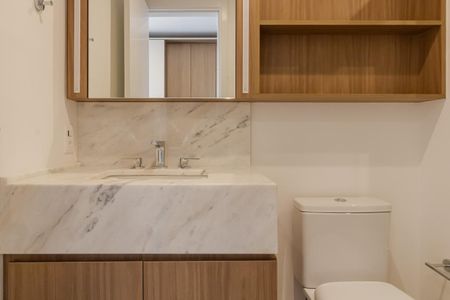 Studio para alugar com 32m², 1 quarto e sem vaga Studio para alugar com 32m², 1 quarto e sem vagaBanheiro