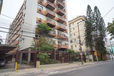 Fachada de apartamento para alugar com 1 quarto, 42m² em Floresta, Porto Alegre