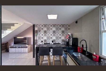Cozinha de apartamento à venda com 3 quartos, 156m² em Calafate, Belo Horizonte