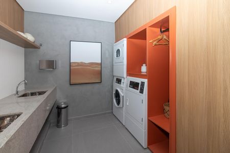 Apartamento à venda com 30m², 1 quarto e sem vaga Apartamento à venda com 30m², 1 quarto e sem vagaÁrea comum - Lavanderia